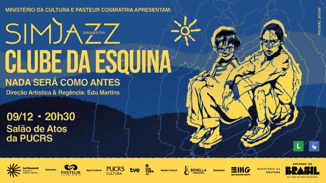 Imagem do evento Simjazz Orquestra: Clube da Esquina - Nada será como antes