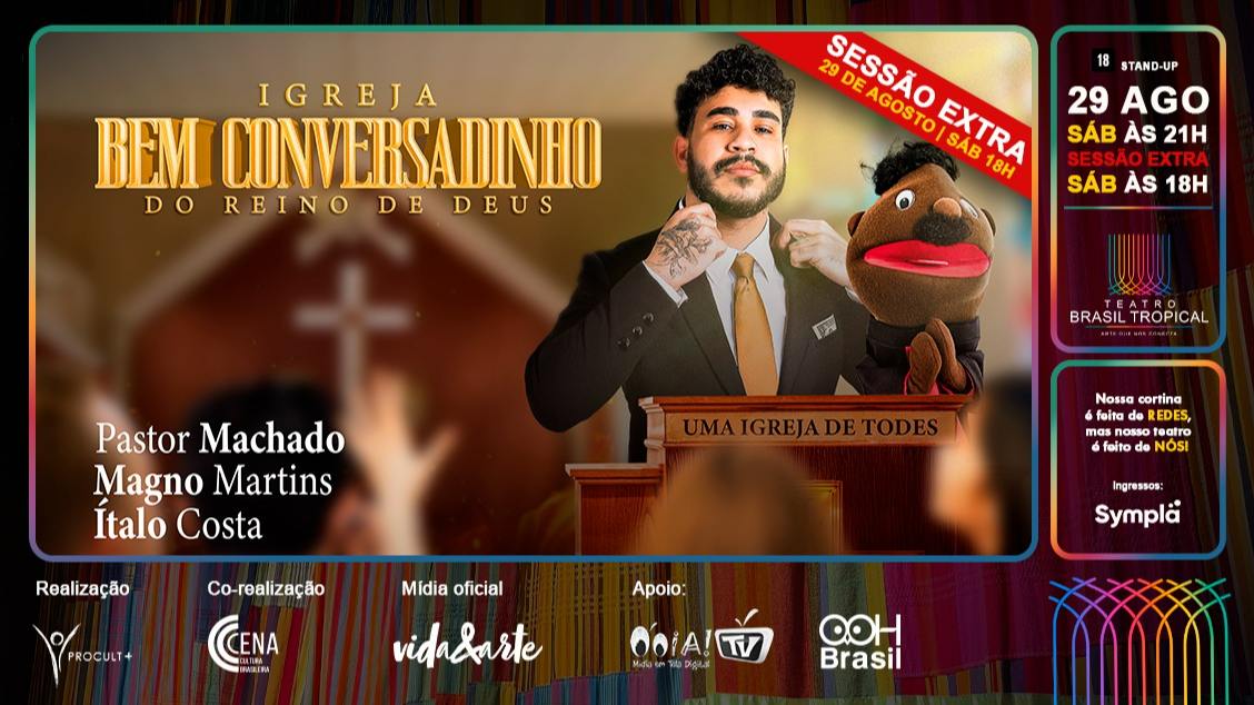 Imagem do evento Igreja Bem Conversadinho do Reino de Deus