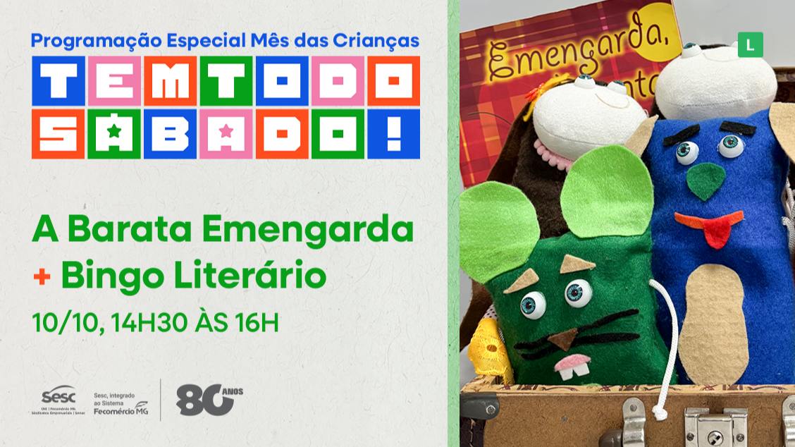 Imagen de la fuente — TEM TODO SÁBADO – ESPECIAL MÊS DAS CRIANÇAS
