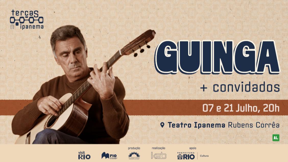 Imagem do evento Terças no Ipanema - Guinga