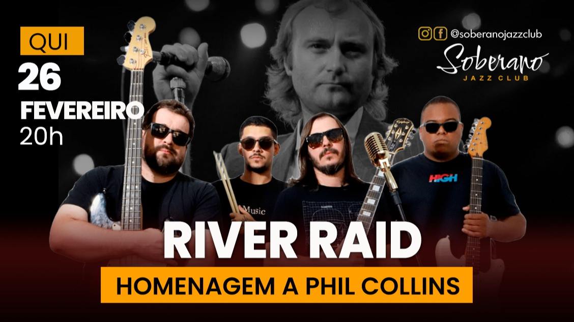 River Raid - Homenagem a Phil Collins em Petrópolis