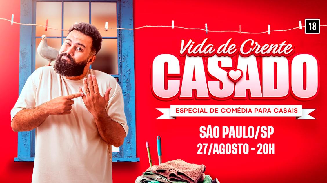 Imagem do evento Douglas de Lima em São Paulo - Vida de Crente Casado