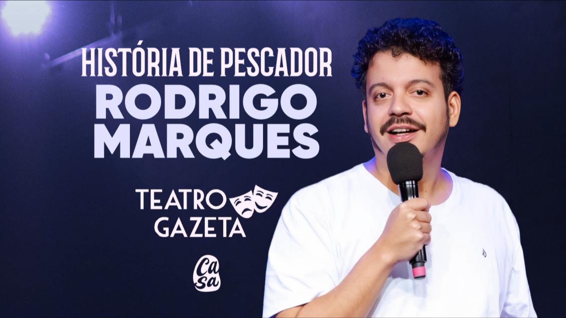 Imagem do evento RODRIGO MARQUES em História de Pescador, Stand up Comedy  09 Janeiro - Sexta 21h