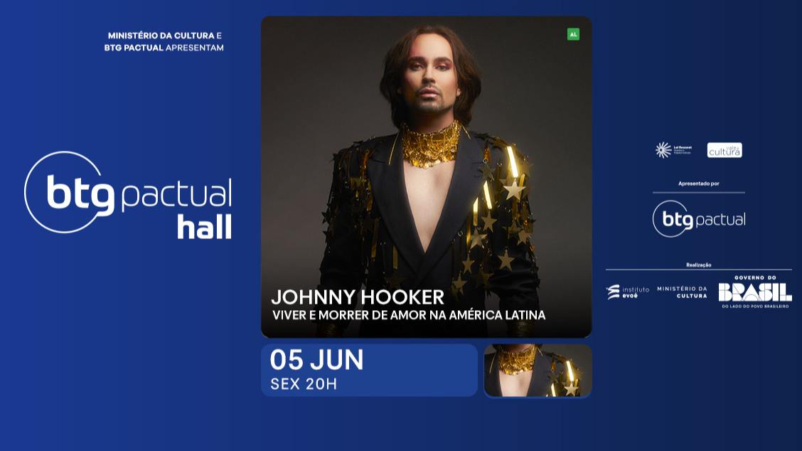 Imagem do evento Johnny Hooker - Viver e Morrer de Amor na América Latina