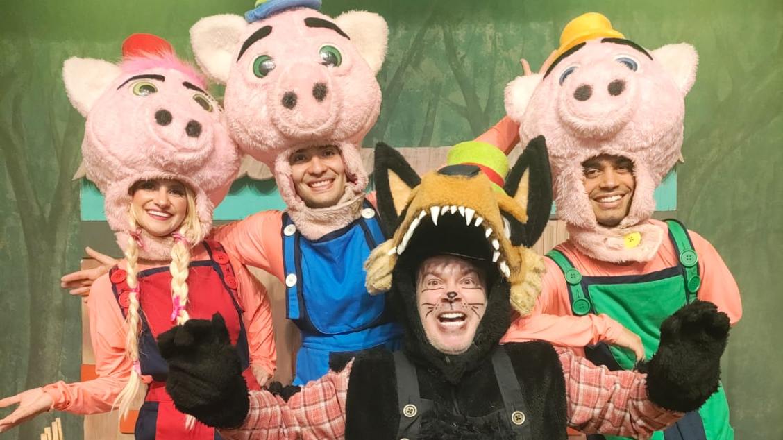 Imagem do evento Os Três Porquinhos - O Musical 