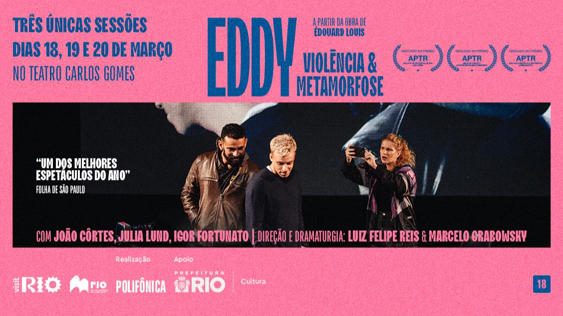 Imagem do evento EDDY - Violência & Metamorfose