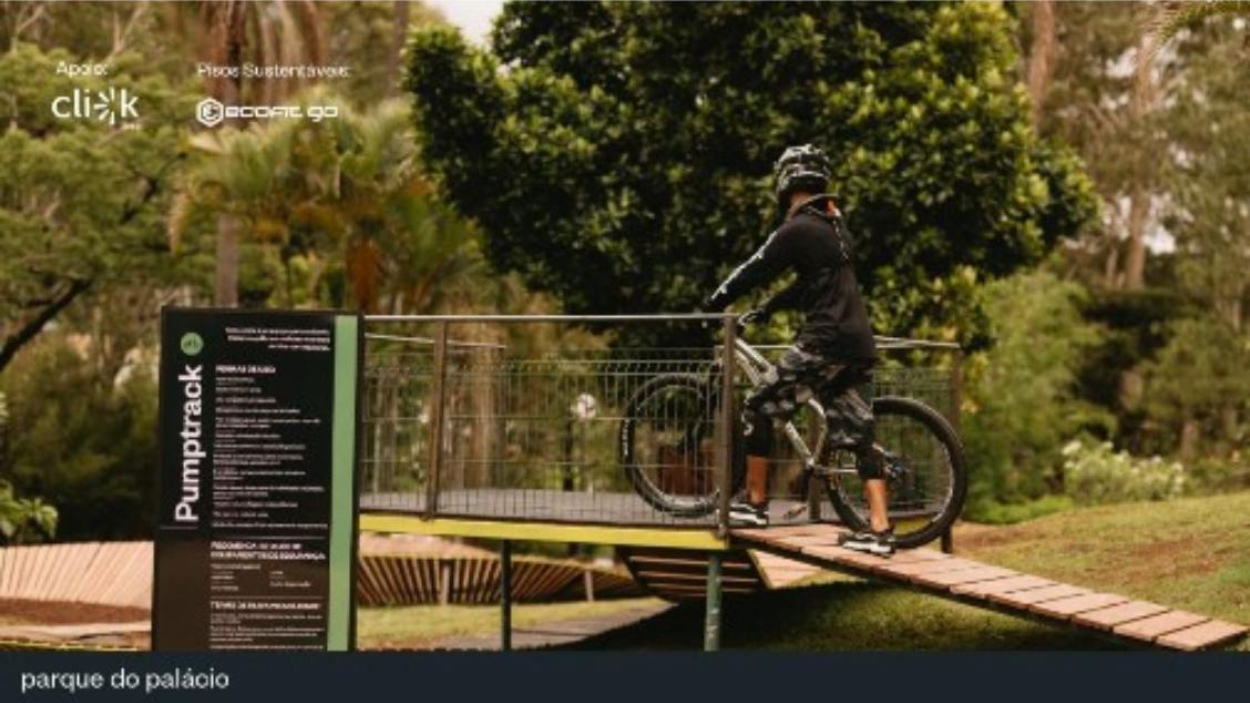 Imagem do evento PUMPTRACK  Pista de Bike Infantil no Parque do Palácio