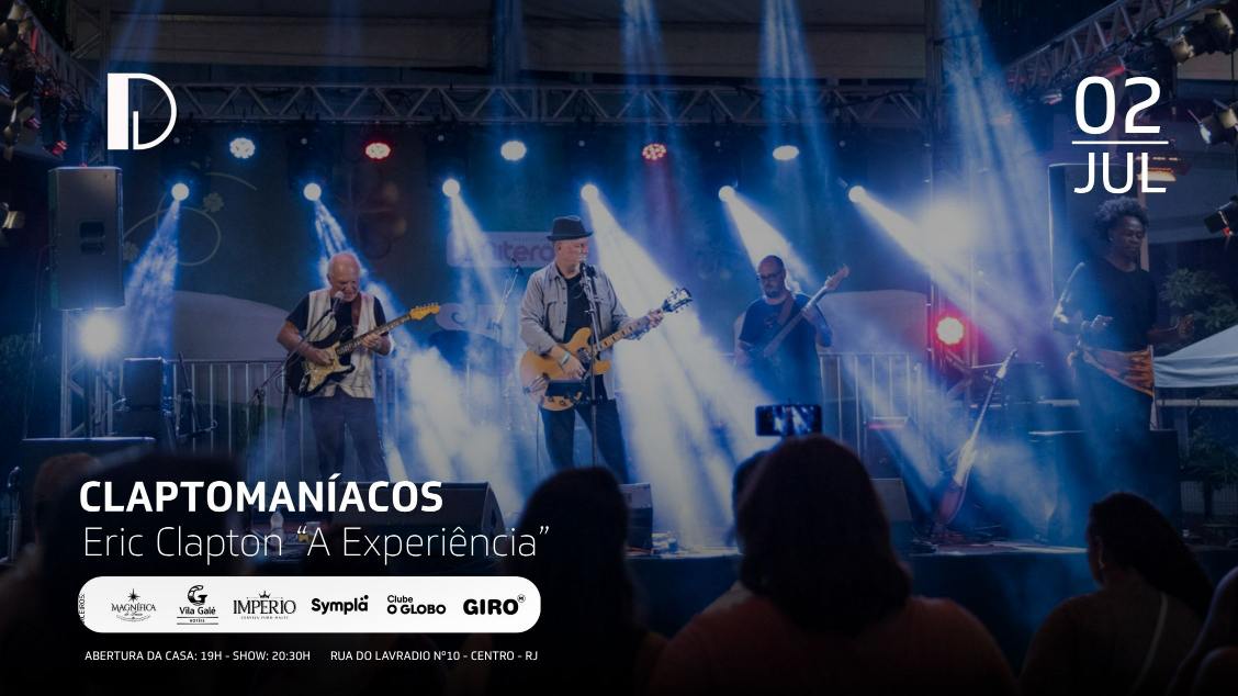 Imagem do evento Eric Clapton 'A Experiência' 02.07