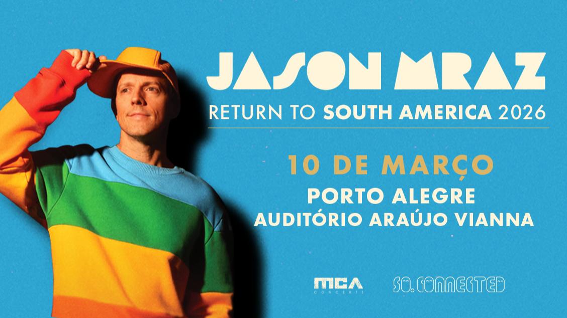 Imagem do evento JASON MRAZ - 10/03/26