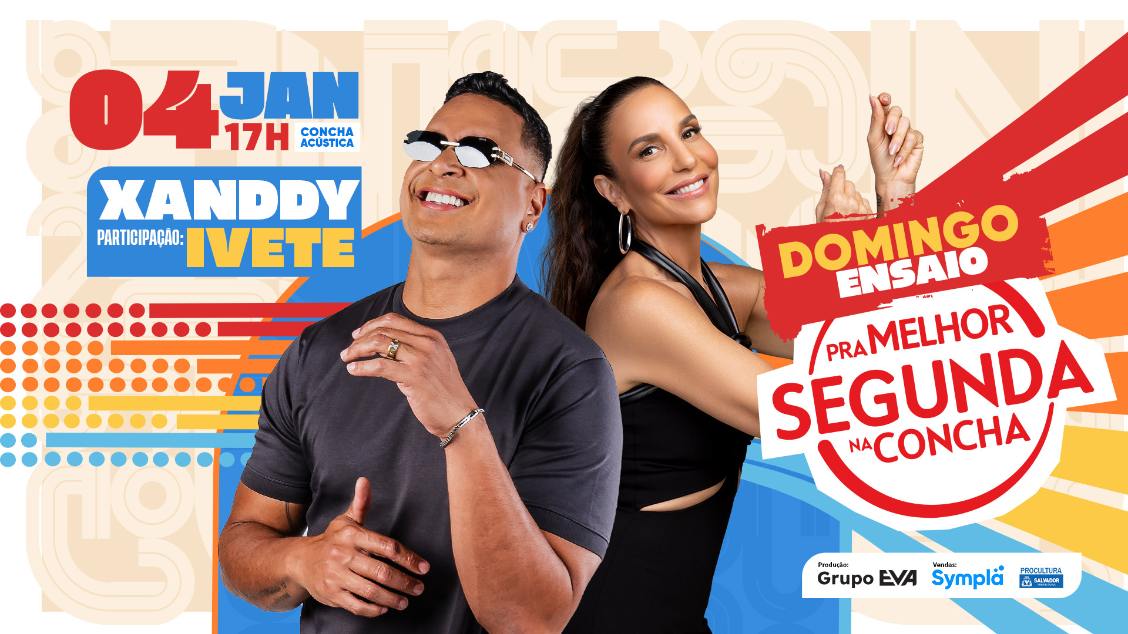 Imagem do evento ENSAIO PRA MELHOR SEGUNDA-FEIRA DO MUNDO – XANDDY HARMONIA