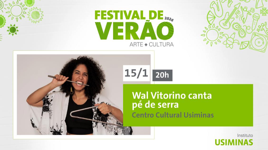 Imagem do evento FESTIVAL DE VERÃO 2026 - WAL VITORINO CANTA PÉ DE SERRA 