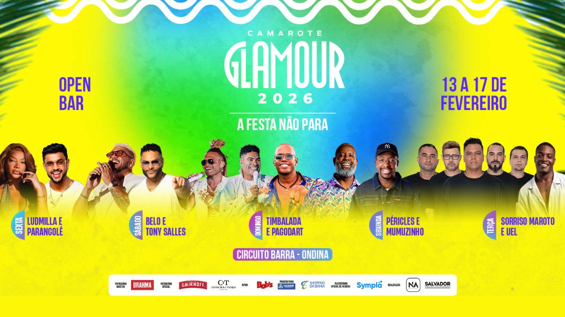 Imagem do evento CAMAROTE GLAMOUR 2026