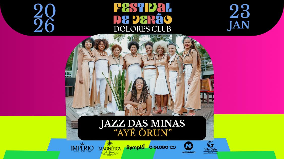 Imagem do evento JAZZ DAS MINAS “AYÉ Ọ̀RUN” 23.01
