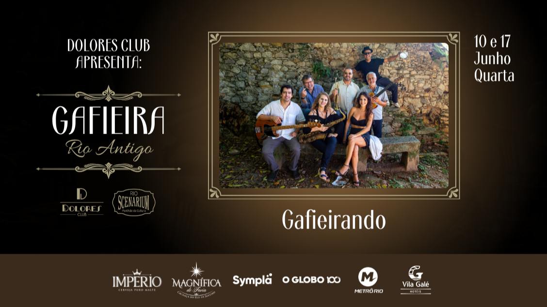 GAFIEIRA RIO ANTIGO NO RIO SCENARIUM JUN.2026 - Rio de Janeiro, RJ