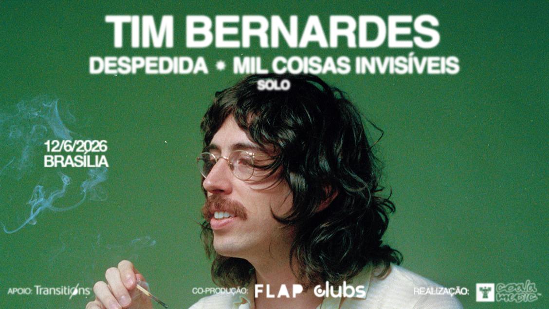 Imagem do evento Tim Bernardes - Despedida “Mil Coisas Invisíveis”