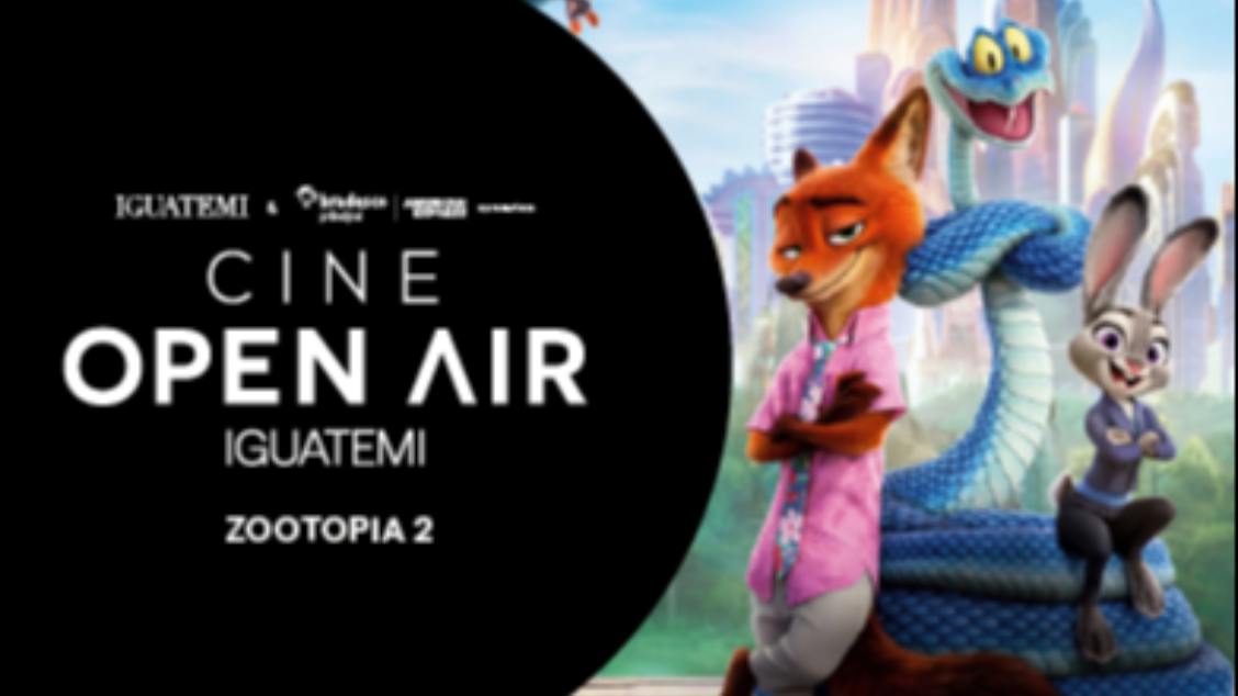 Imagem do evento Cine Open Air Iguatemi  Zootopia 2