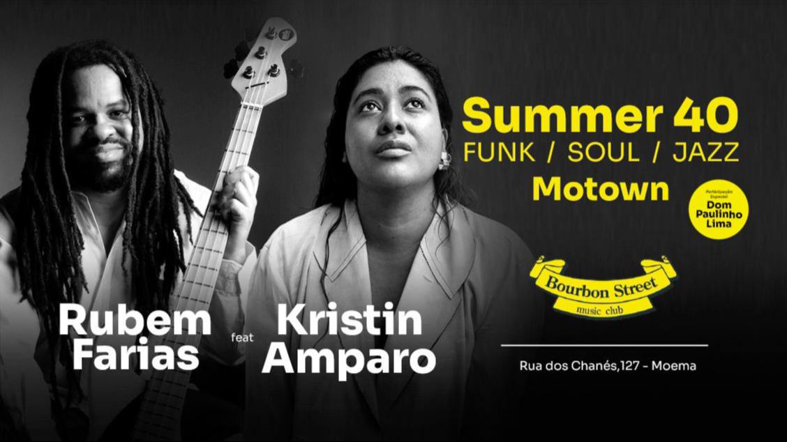 Imagem do evento Rubem Farias & Kristin Amparo (SUÉCIA)