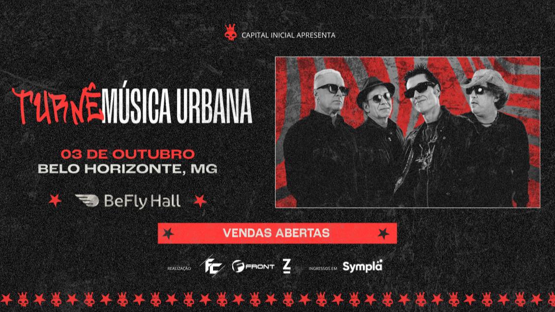 Imagem do evento CAPITAL INICIAL - TURNÊ MÚSICA URBANA