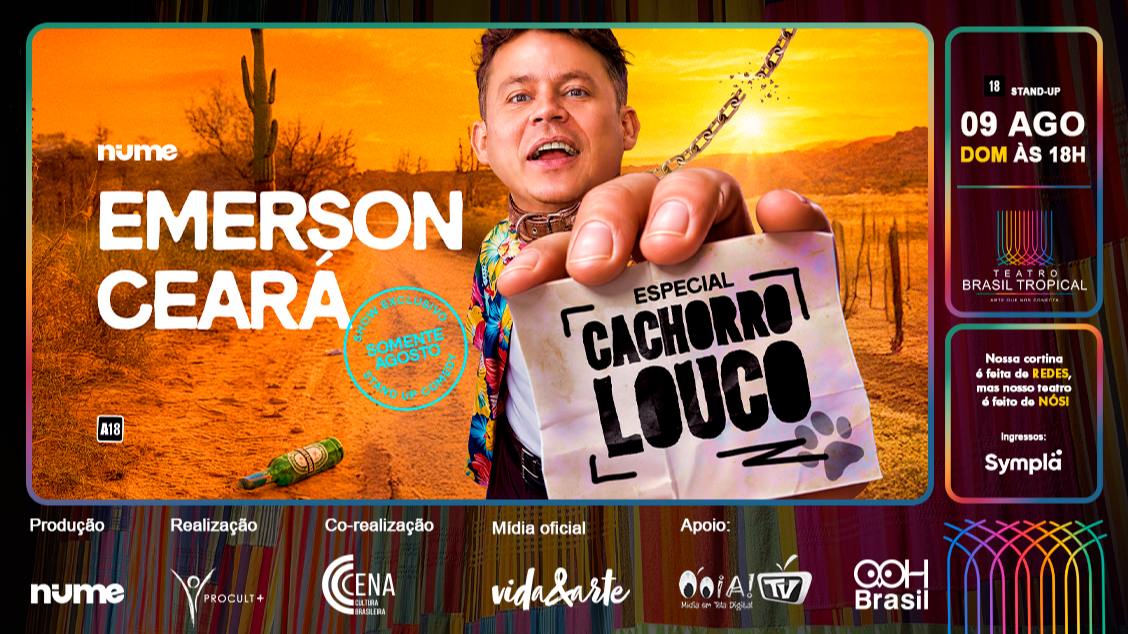 Imagem do evento Emerson Ceará em Fortaleza/CE Especial Cachorro Louco