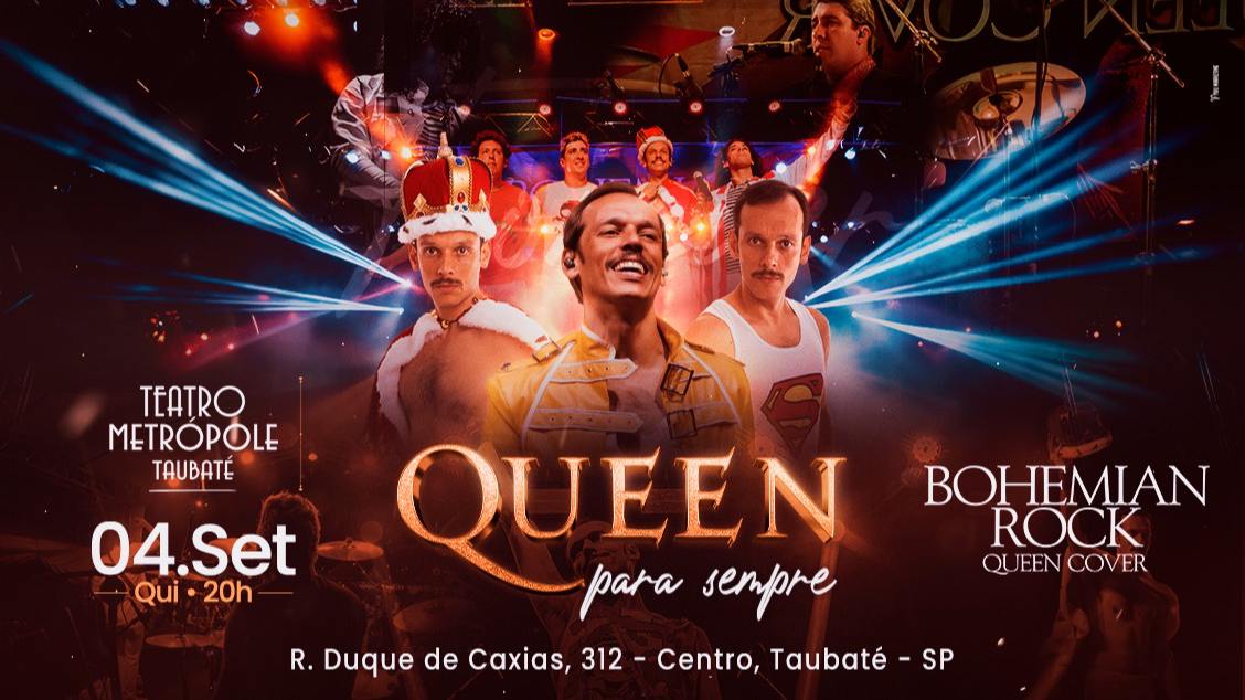 Bohemian Rock Queen Cover em Taubaté