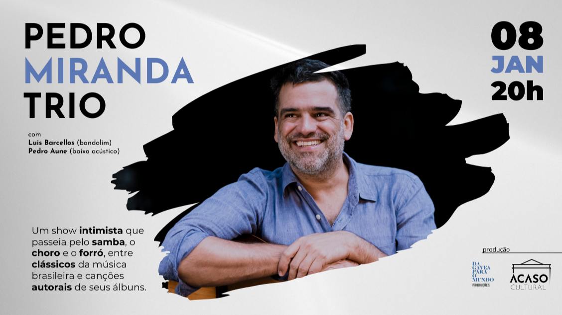 Imagem do evento Pedro Miranda Trio
