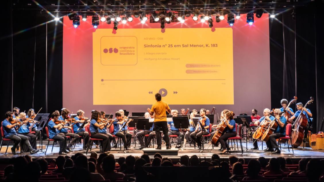 Imagem do evento Orquestra Sinfônica Brasileira celebra Johann Sebastian Bach 