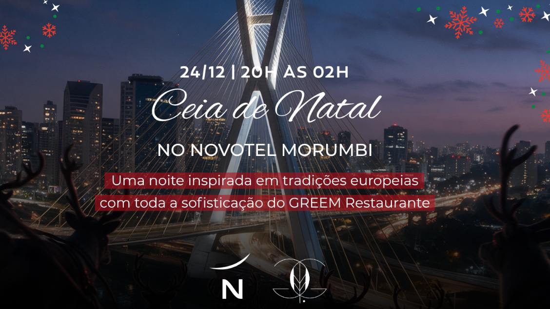 Ceia de Natal do Novotel Morumbi