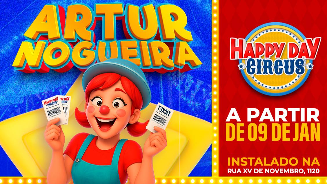 Imagem do evento Happy Day Circus em Artur Nogueira