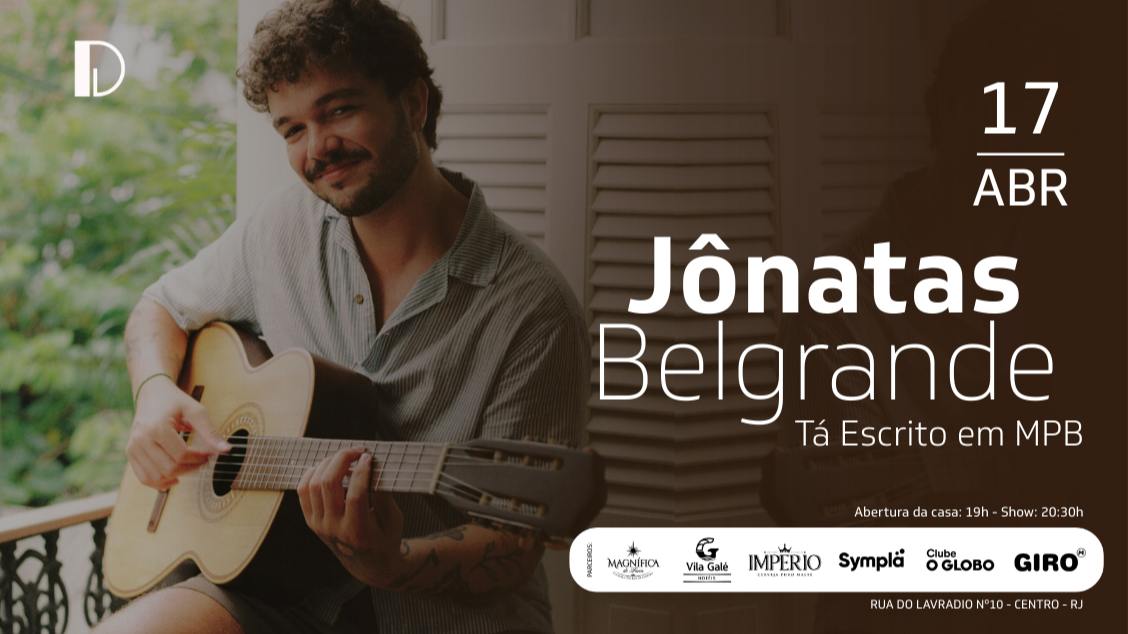 JÔNATAS BELGRANDE - Tá escrito em MPB  17.04