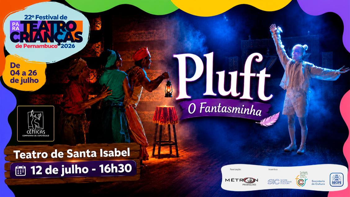 Imagem do evento Pluft - O Fantasminha