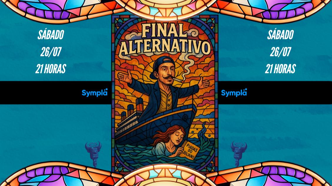 Imagem do evento Final Alternativo - Stand up comedy com Juliano Gaspar