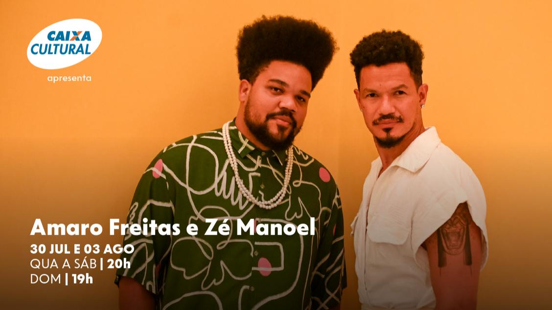 Imagem do evento Amaro Freitas e Zé Manoel apresentando “Clube da Esquina”
