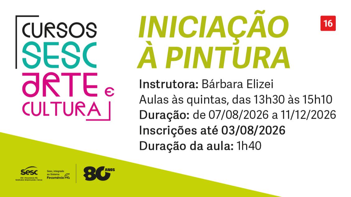 Imagem do evento CURSO DE INICIAÇÃO À PINTURA