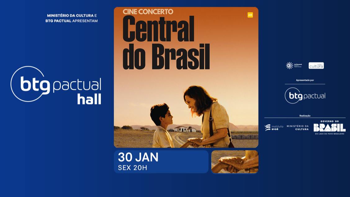 Imagem do evento CINE CONCERTO CENTRAL DO BRASIL