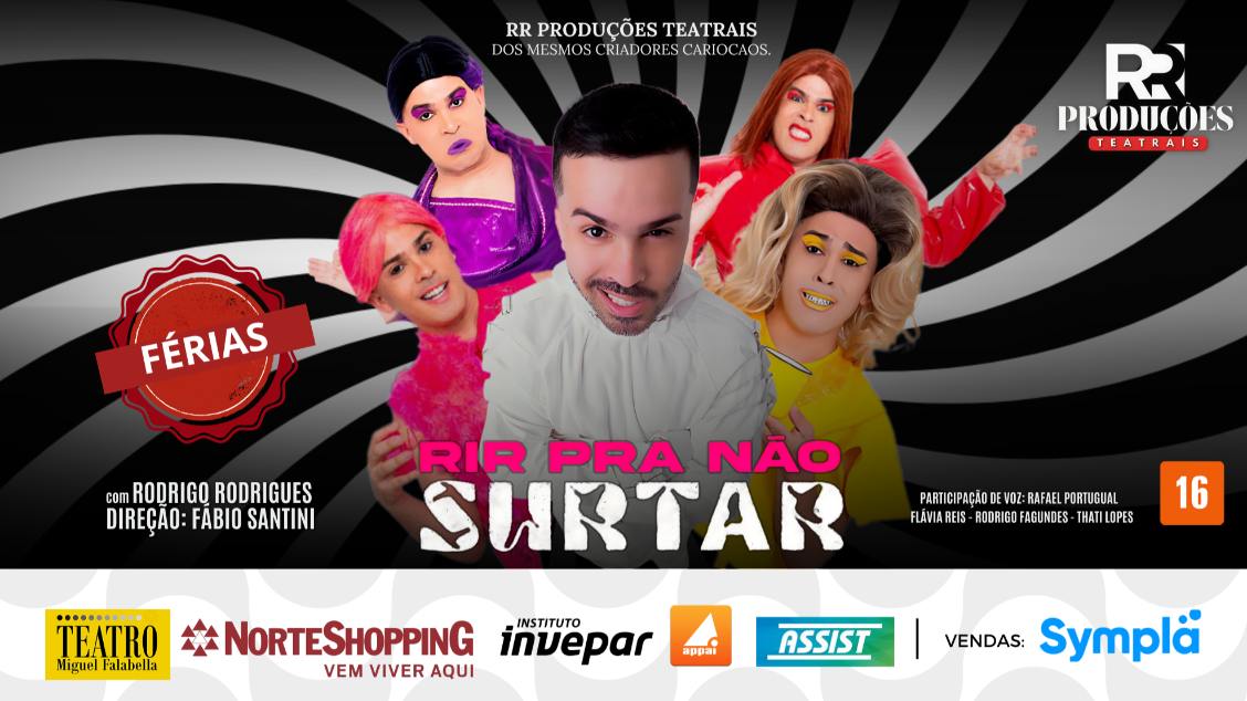 Imagem do evento “RIR PRA NÃO SURTAR”