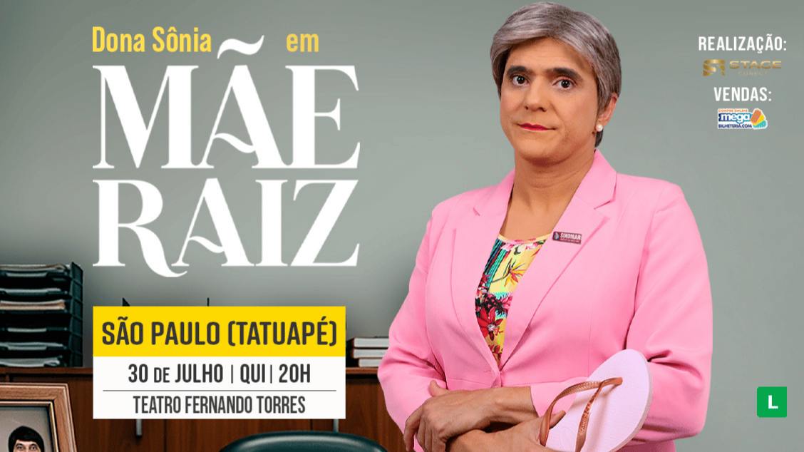 Glauber Cunha em São Paulo | Dona Sônia em Mãe Raiz