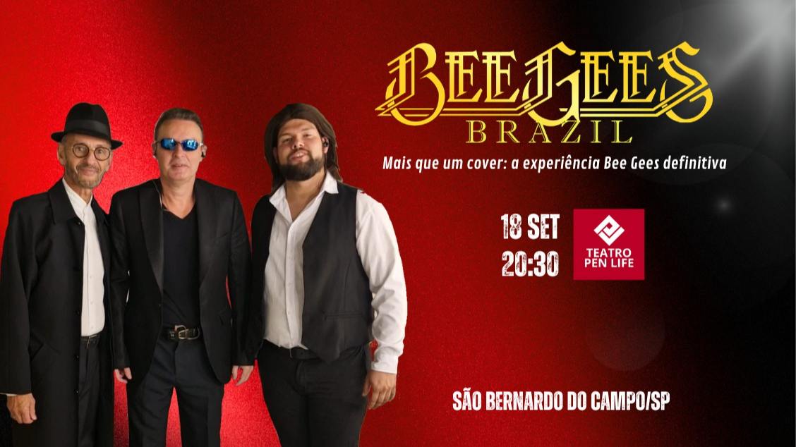Imagem do evento Banda Bee Gees Brazil 18 Set Sexta 20h30