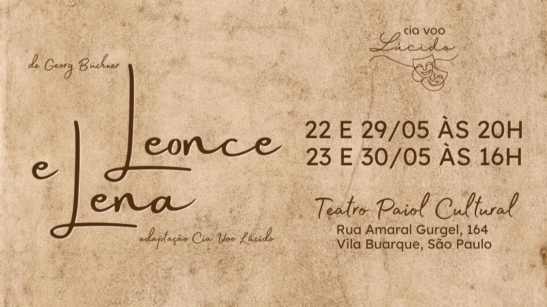 Leonce e Lena em São Paulo - Cia Voo Lúcido