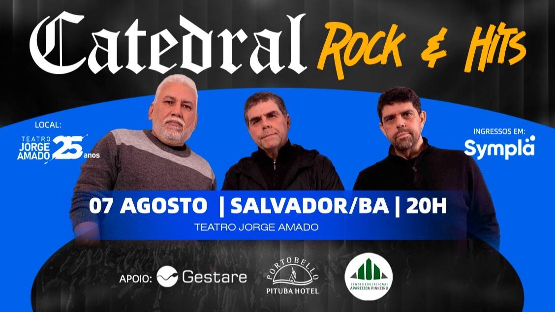 Imagem do evento BANDA CATEDRAL ROCK & HITS