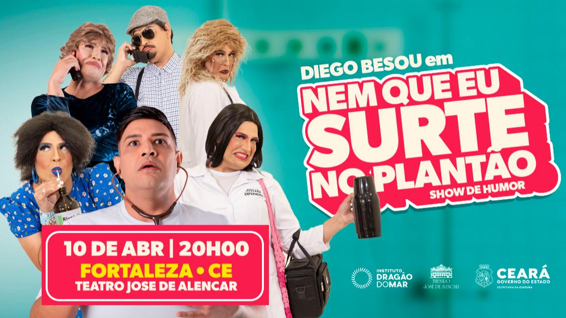 Imagem do evento Nem Que Eu Surte No Plantão