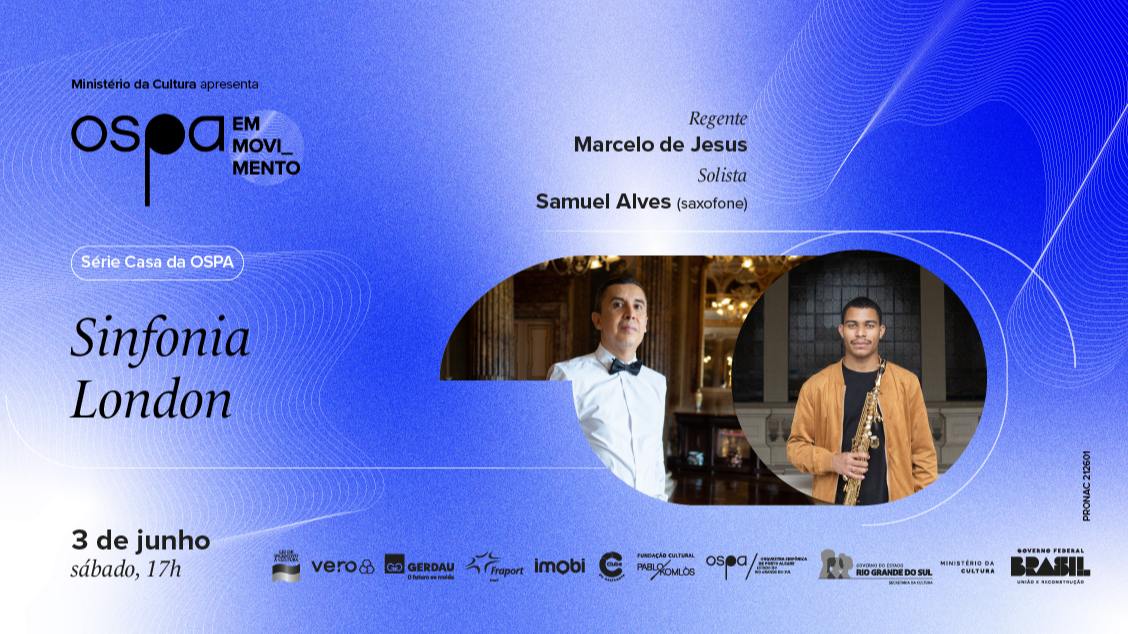 SINFONIA LONDON em Porto Alegre