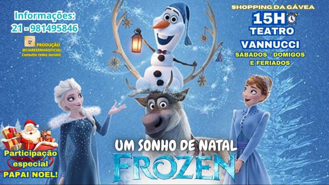 Imagem do evento Um Sonho de Natal Frozen 