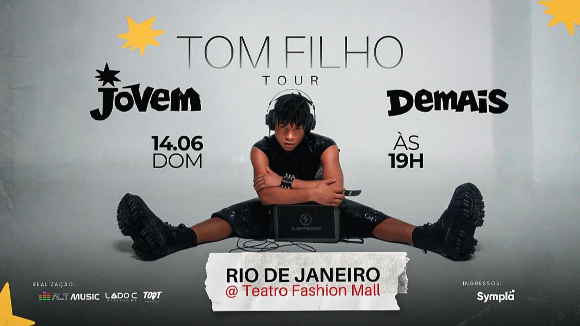 TOM FILHO NO RIO DE JANEIRO
