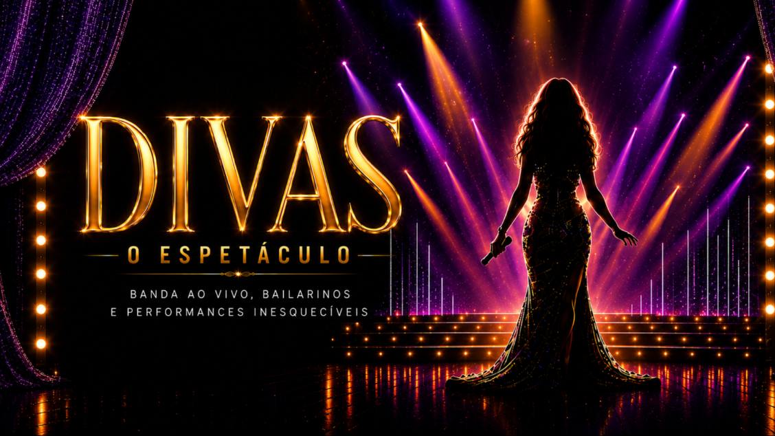 Imagem do evento Divas – O Espetáculo em Campo Grande/MS