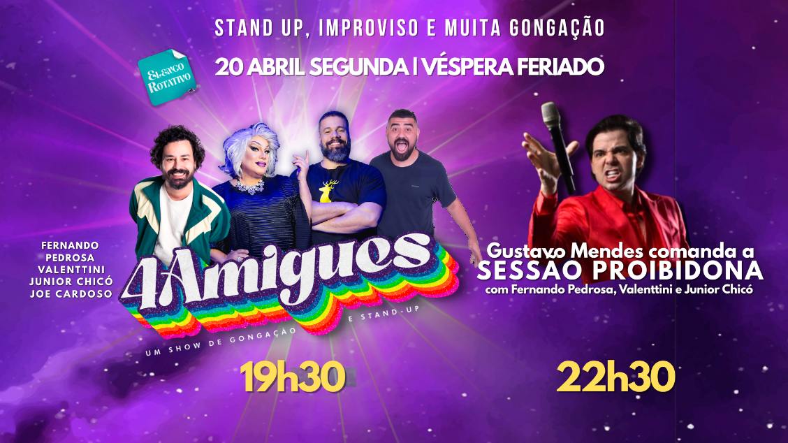 Imagem do evento 4 Amigues 