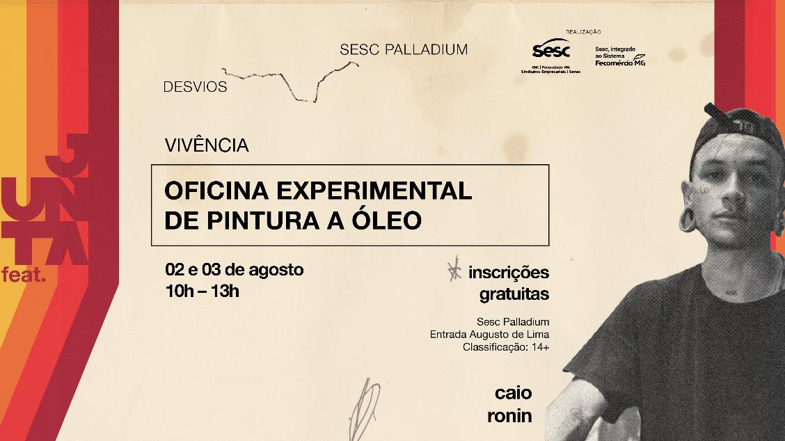 Imagem do evento A QUINTA VIVÊNCIA SERÁ COM CAIO RONIN