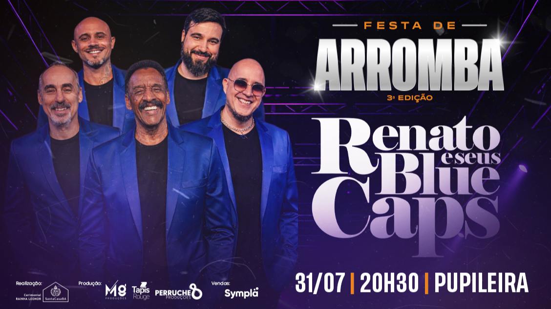 Imagem do evento Festa de Arromba, com Renato e Seus Blue Caps