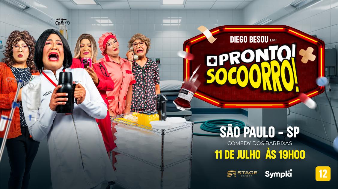 Stand-up em Cartaz neste Mês - Sympla