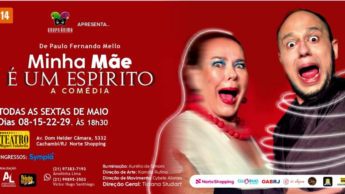 Imagem do evento Minha mãe É um espirito - A comédia!