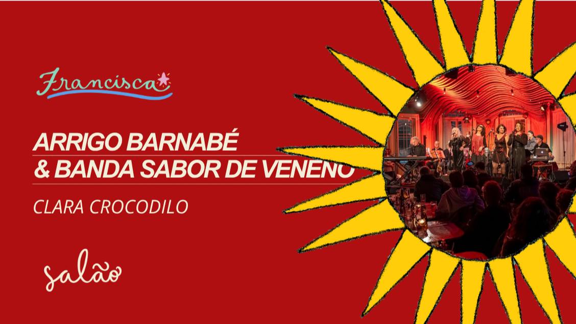 Imagem da fonte — Arrigo Barnabé e Banda Sabor de Veneno // Clara Crocodilo